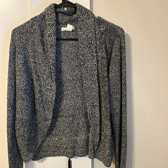 H&M Charcoal Open Front Cardigan - Picture 3 of 6